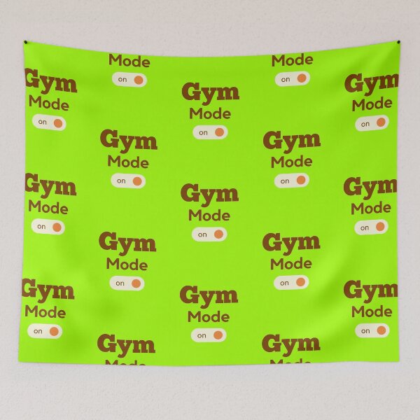 Item preview, Gym Mode On designed and sold by Aleksa Kos.