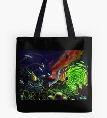 Run | Rick and Morty Tote Bag