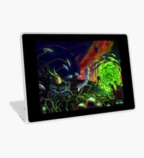 Run | Rick and Morty Laptop Skin