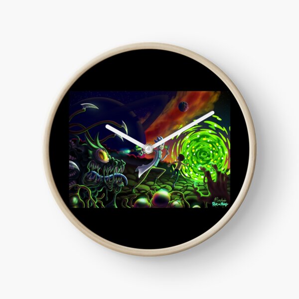 Run | Rick and Morty Clock