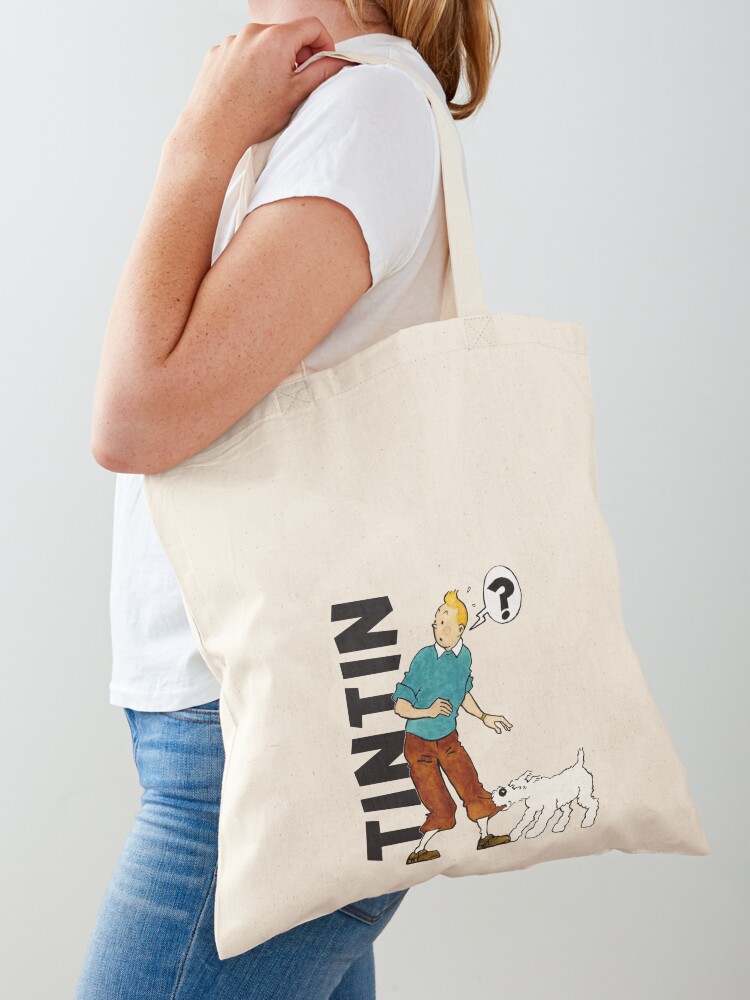 Herge, Bags, The Adventures Of Tintin Vintage Canvas Backpack