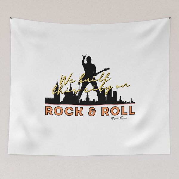 Item preview, We Built this City - Moscow, Yellow designed and sold by Mean-Musician.