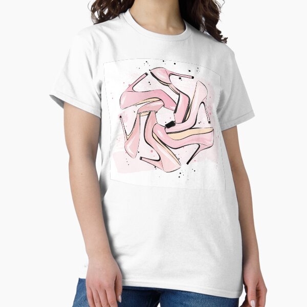 Pretty pink shoes Classic T-Shirt