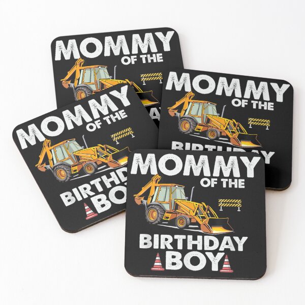Item preview, Mommy Of The Birthday Boy Construction Excavator designed and sold by Ralphreid.