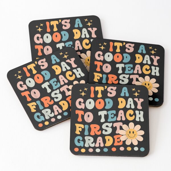 Item preview, It's A Good Day To Teach First Grade Retro Groovy Teacher designed and sold by Ralphreid.