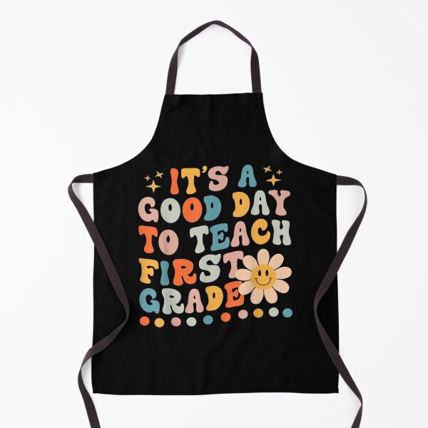 Item preview, It's A Good Day To Teach First Grade Retro Groovy Teacher designed and sold by Ralphreid.