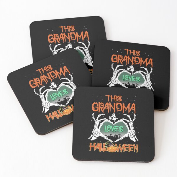 Item preview, This Grandma Loves Halloween halloween grandma witch funny vintage cool designed and sold by elizabethdawnn.