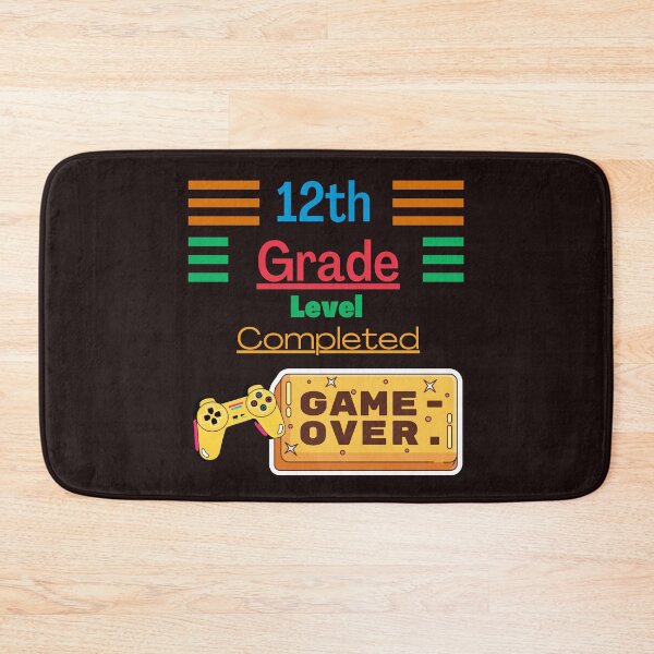 Item preview, 12th Grade Level Completed Game Over designed and sold by Quirky Dez.