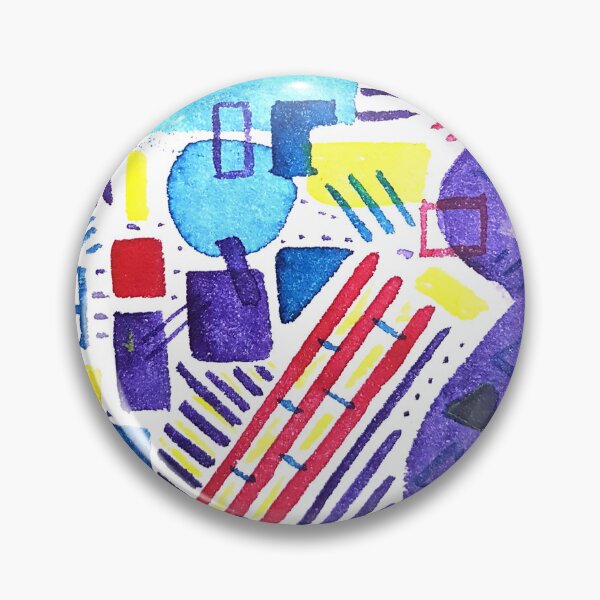 Item preview, Watercolor Shape Doodle designed and sold by kloudcanvas.