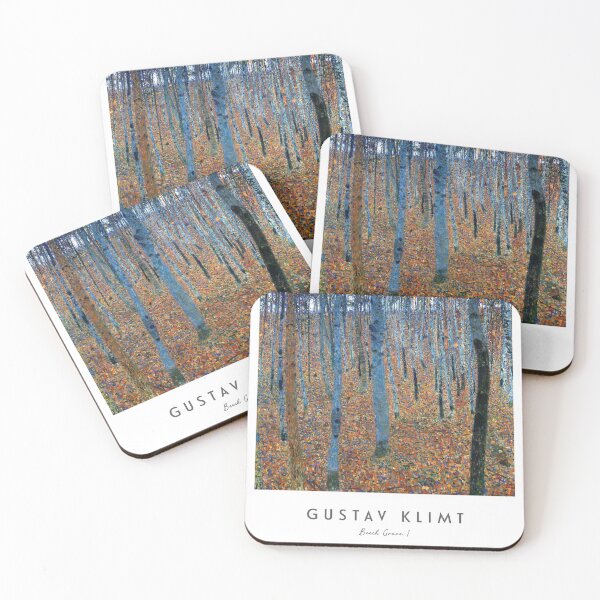 Item preview, Beech Grove I by Klimt with text designed and sold by MurellosArt.