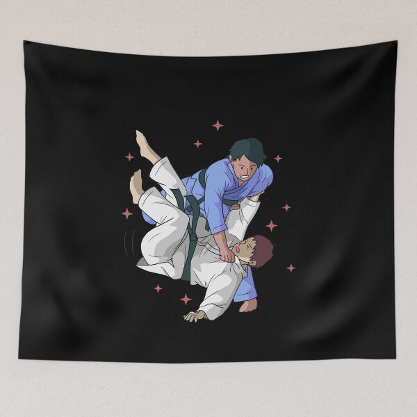 Item preview, Chokes and Throws funny vintage judo karate retro designed and sold by elizabethdawnn.