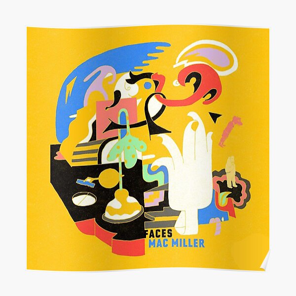 Gesichter Poster