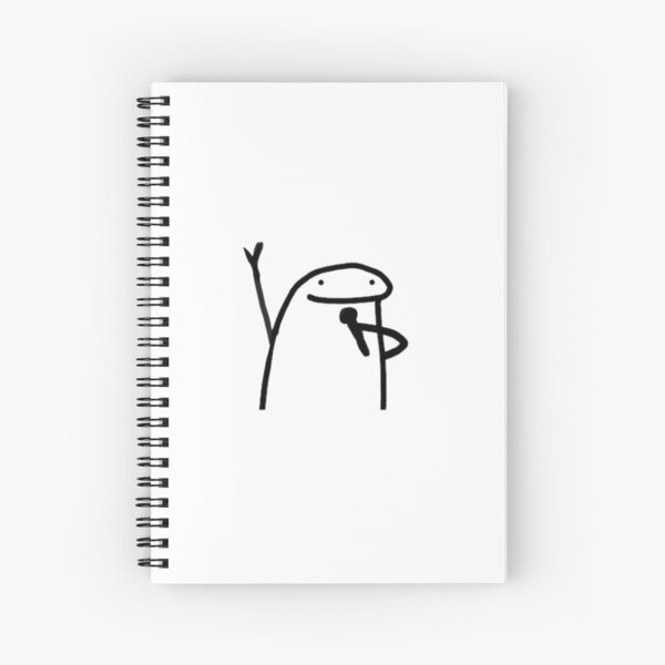 Confused Flork meme Spiral Notebook for Sale by onlyheba in 2023