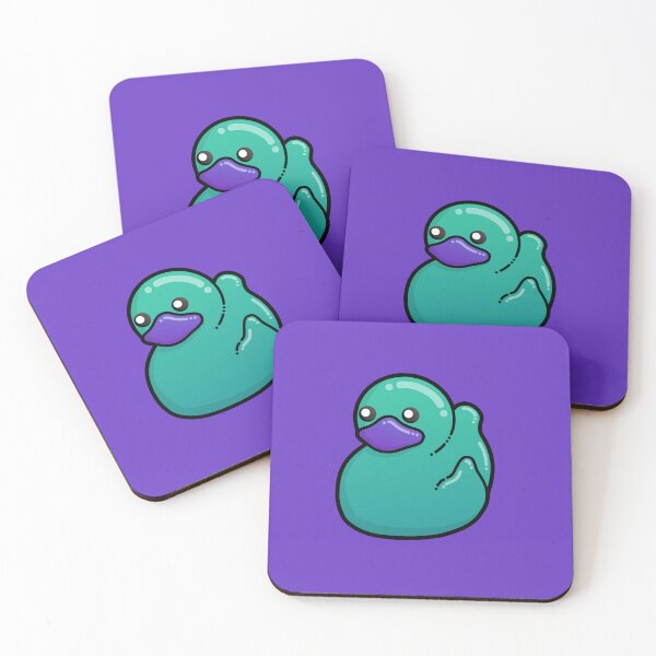 Item preview, Blue and Purple Rubber Ducky designed and sold by Gay-Koala.