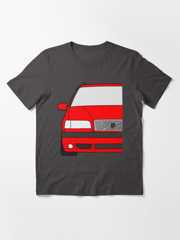 Volvo 850 T5 Estate red color Essential T Shirt for Sale by EdimDesign Redbubble