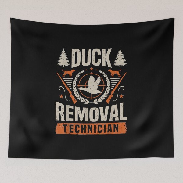 Item preview, Duck Removal Technician Funny Waterfowl Duck Hunter Hunting designed and sold by Ralphreid.