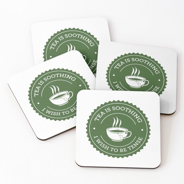 Tea Quote Coasters for Sale Redbubble