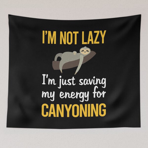 Item preview, Saving Energy Canyoning Canyoneering designed and sold by Dividestore.