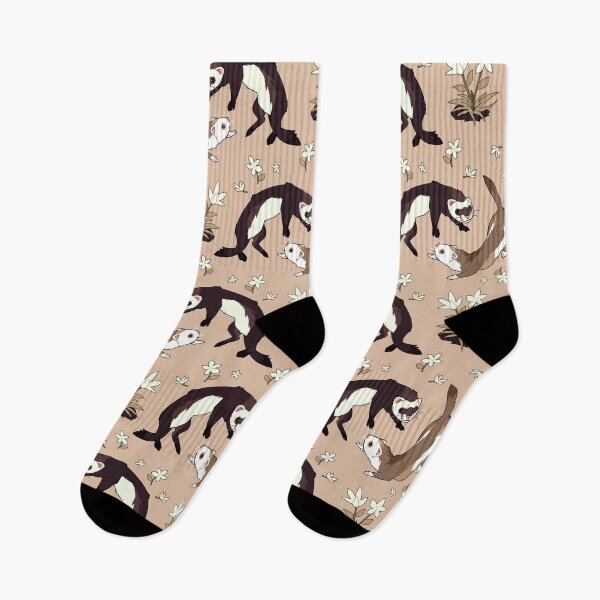 Item preview, Ferrets and Flowers designed and sold by SparkleSnake.