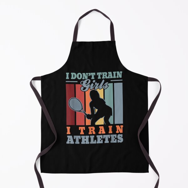 Item preview, I train athletes – Funny court tennis trainer tennis coach designed and sold by Ralphreid.