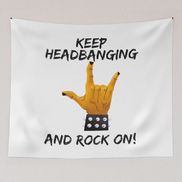 Item preview, Keep headbanging and rock on designed and sold by RichTeeDesigns.