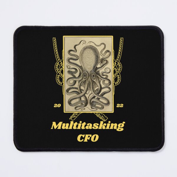 Item preview, 'Multitasking CFO' Old Book Octopus Graphic - Funny Quotes Designs for T-shirts, stickers and other accessories designed and sold by Ridiculam Toga.