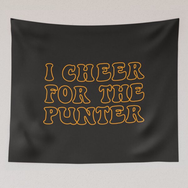 Item preview, I Cheer For The Punter  designed and sold by bagenajayib.