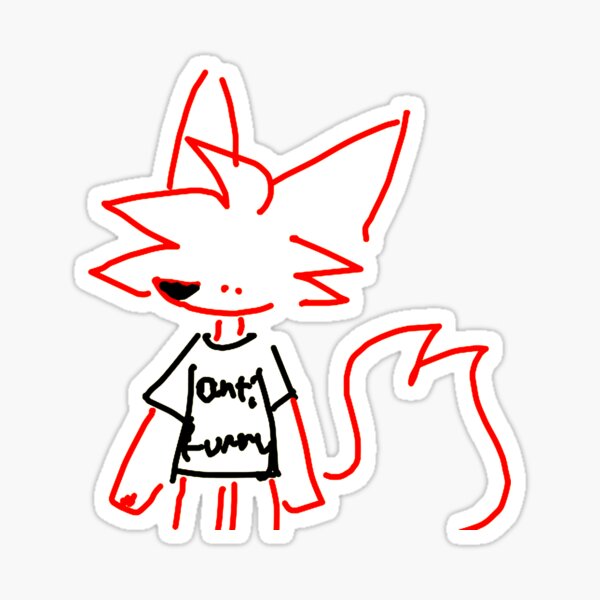"anti furry art" Sticker for Sale by KlausBachmann | Redbubble