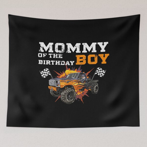 Item preview, Kids mommy of the birthday boy-funny monster truck mom party boy designed and sold by Ralphreid.