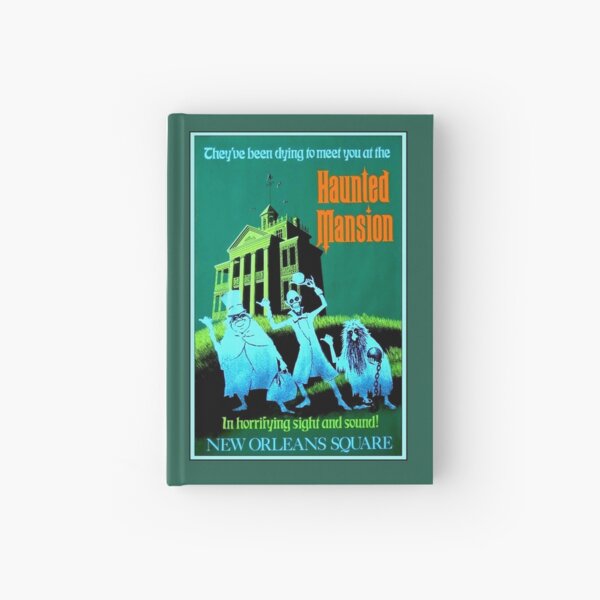 NEW ORLEANS : Vintage Haunted Mansion Advertising Print Hardcover Journal
