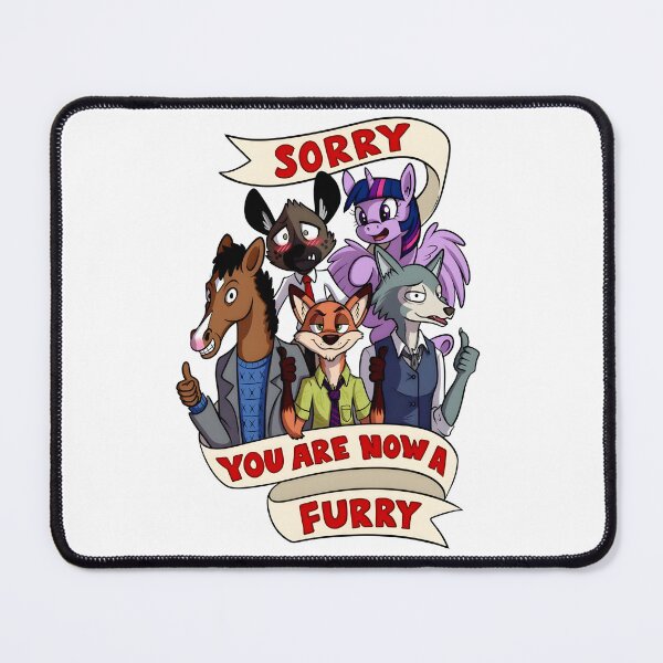 Item preview, anti furry funny designed and sold by KlausBachmann.