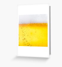 Beer Greeting Card