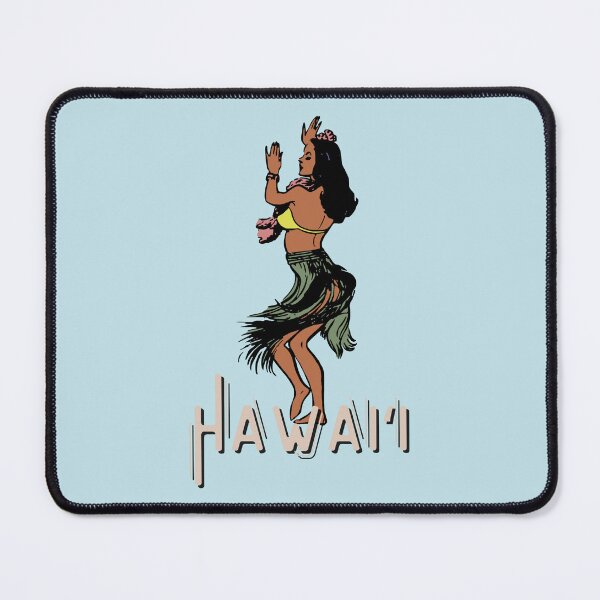 Item preview, Retro Hawaii Hula Girl designed and sold by Calista Media.