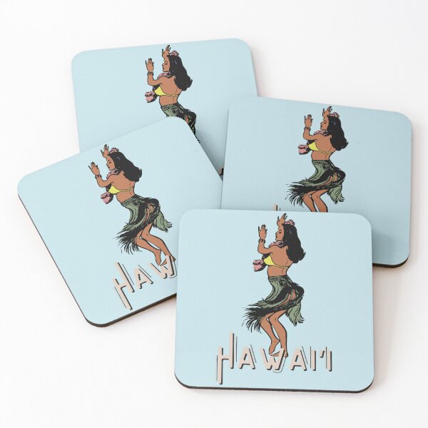 Item preview, Retro Hawaii Hula Girl designed and sold by Calista Media.