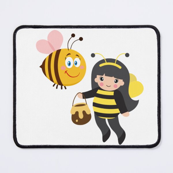 Item preview, bee and girl friendship designed and sold by TVstuff.