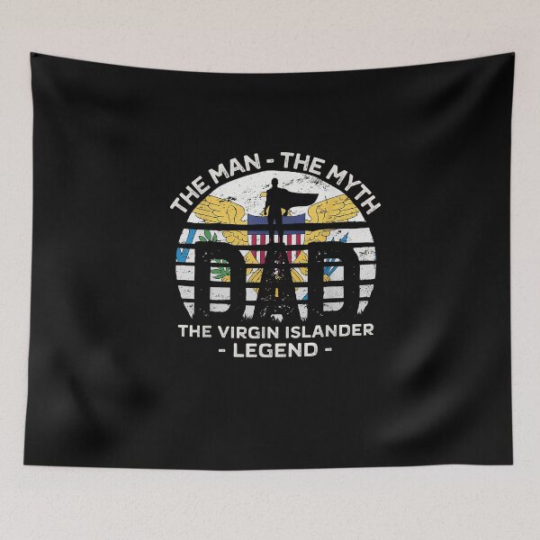Item preview, The Man The Myth The Virgin Islander Legend US Virgin  designed and sold by jerriepaep0.