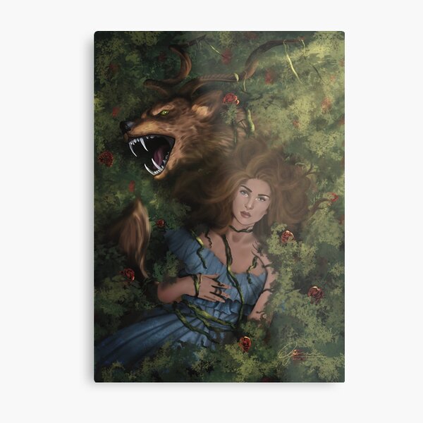 Feyre & Tamlin | Acotar Metal Print