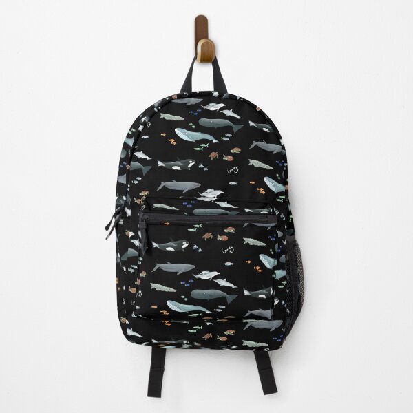 Item preview, Pattern with whales and fishes / underwater world designed and sold by Corinna Arauner.