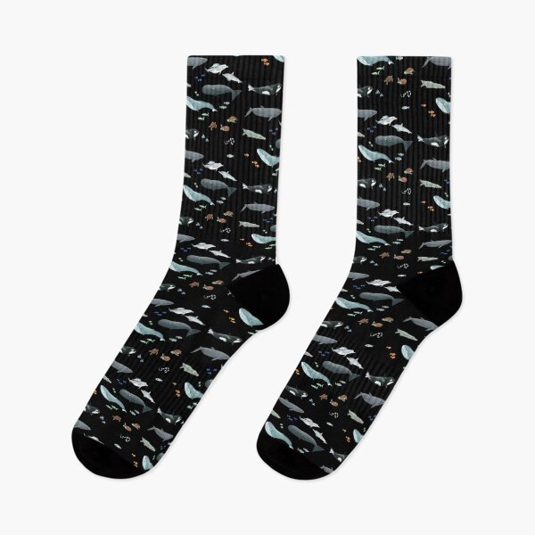 Item preview, Pattern with whales and fishes / underwater world designed and sold by Corinna Arauner.