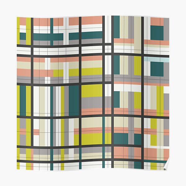 Retro Stripes Poster