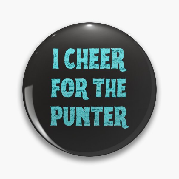 Item preview, I Cheer For The Punter  39 designed and sold by XimenaLawrence.
