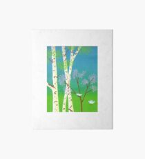 Trees In Bloom Art Board