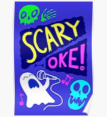 Gravity Falls Scary-Oke Poster Poster