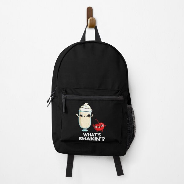 Item preview, What's Shakin Funny Milkshake Puns (Dark BG) designed and sold by punnybone.