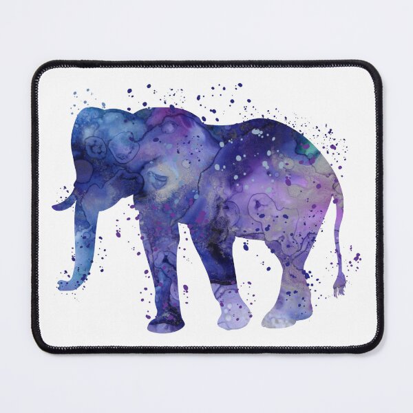 Item preview, Elephant Watercolor painting designed and sold by Mirarima.