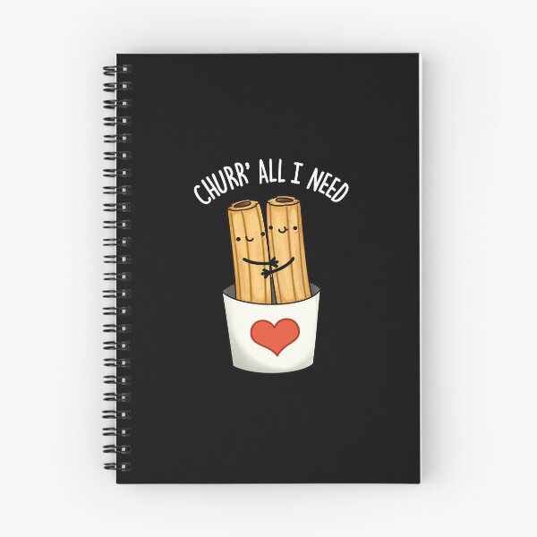 Item preview, Churr All I Need Funny Churros Puns (Dark BG) designed and sold by punnybone.