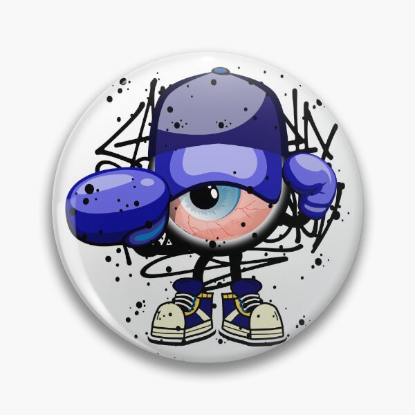 Item preview, Boxing Monster Graffiti Street Art designed and sold by NobuCollections.