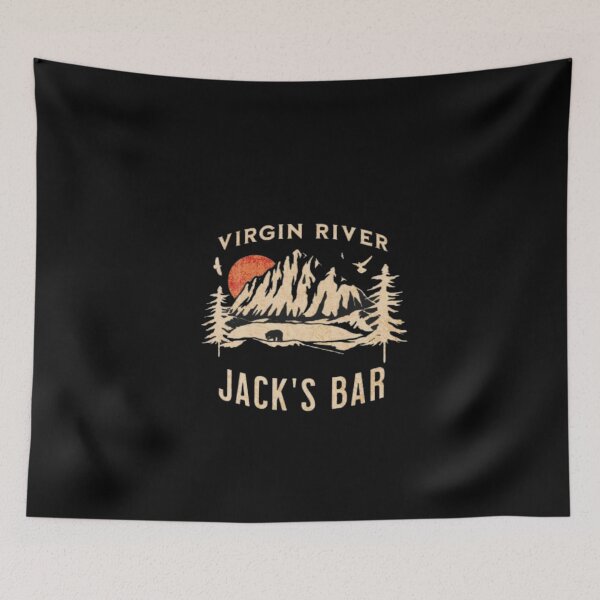 Item preview, Retro Vintage Virgin River Jack's Bar designed and sold by jerriepaep0.