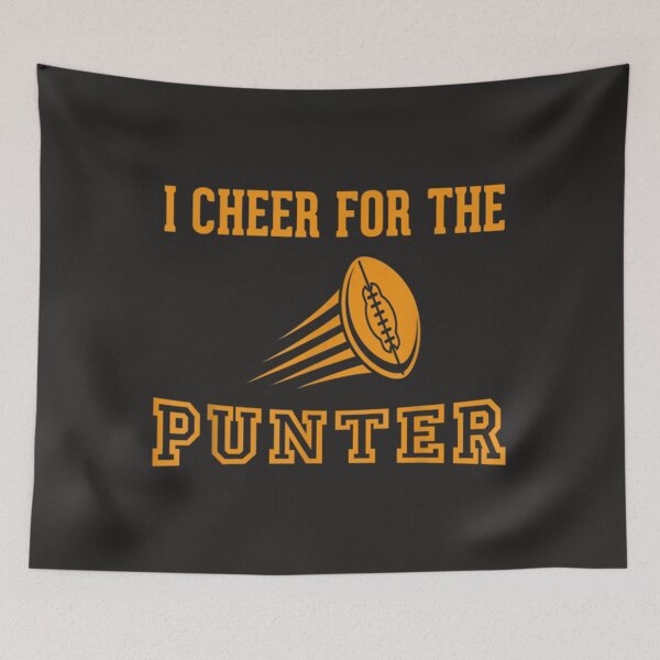 Item preview, I Cheer for the Punter Fun Football   designed and sold by bagenajayib.