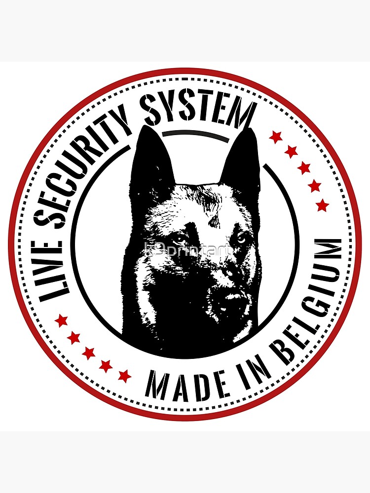 Belgian shepherd Malinois Art Board Print for Sale by